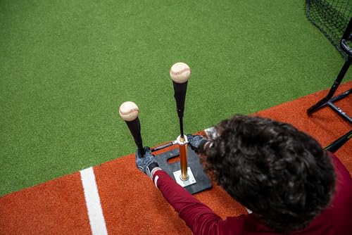 Dual Training Baseball & Softball Tee Arm Attachment Improve Swing Path, Mechanics, and Focus. CT4 Auxiliary Arm Attachment