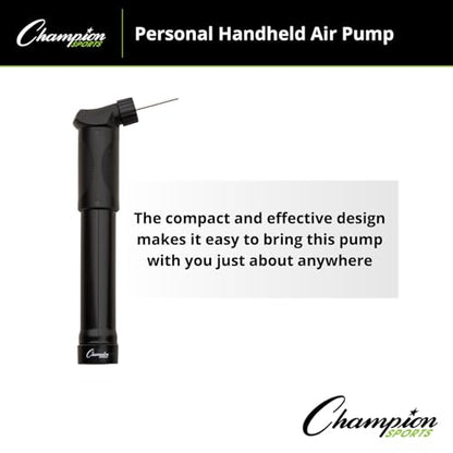 Champion Sports Personal Hand Air Pump