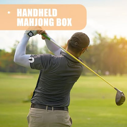 Golf Score Counter Hat Clip Stroke Counter Keeper Portable Lightweight Golf Accessories for Men Women Outdoor Score Tally Training Aid