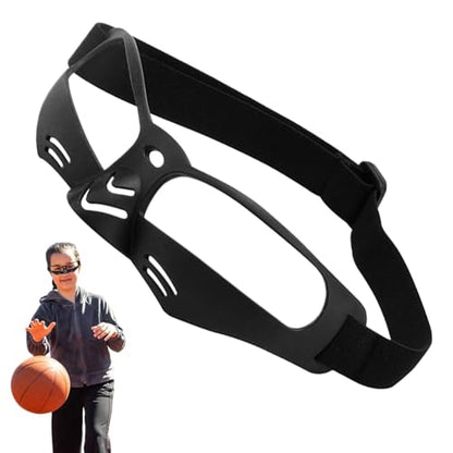 LESSO Basketball Dribbling Goggles Protective Sports Training Glasses for Adults Basketball Players - color: Black
