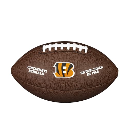 Wilson NFL Backyard Legend Football - Official Size - style: Cincinnati Bengals