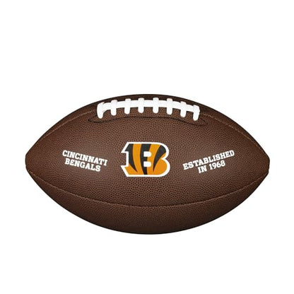 Wilson NFL Backyard Legend Football - Official Size - style: Cincinnati Bengals