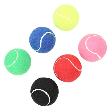 Pilipane Tennis Balls, 6Pcs Advanced Training Tennis Balls Practice Balls, High Elasticity Practice Tennis Balls for Beginner, Tennis Practice, Tennis Training
