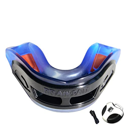 Brain-Pad 3XS Triple Laminated Strap/Strapless Combo (Black/Blue) ADULT