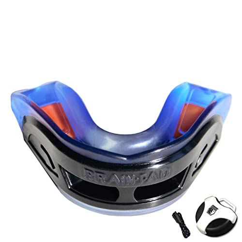 Brain-Pad 3XS Triple Laminated Strap/Strapless Combo (Black/Blue) ADULT