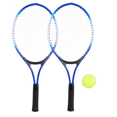 Luxshiny Tennis Racket Set Lightweight Outdoor Sports with Enlarged Racket Area for Easy Beginner Practice Safe Material Portable for Boys