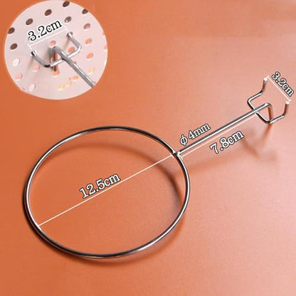 Pegboard Basketball Organizer Storage Rack Soccer Volleyball Holder Accessory Lightweight for Shop Versatile Diameter 12.5cm, 3.2cm Hole Spacing
