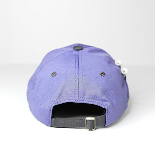 Ladies Adjustable Hats - Tee Holder with Tees & Bill Magnet with Ball Marker - 100% Custom Made - color: Velvet Hammer, style: Offset