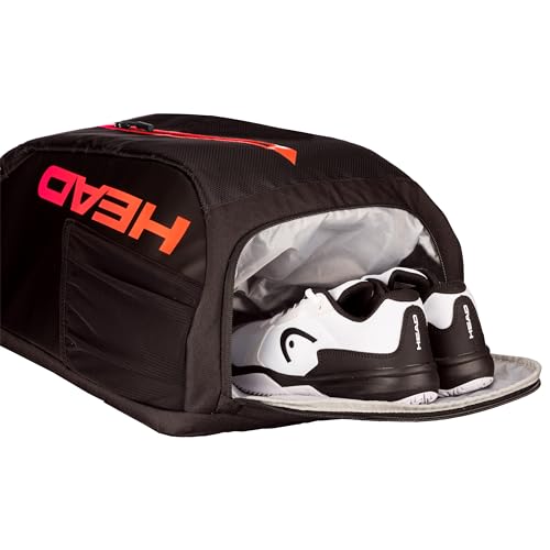 HEAD Tour Tennis Backpack 25L, Holds 2 Racquets, Shoe Tunnel, Water Bottle Pockets