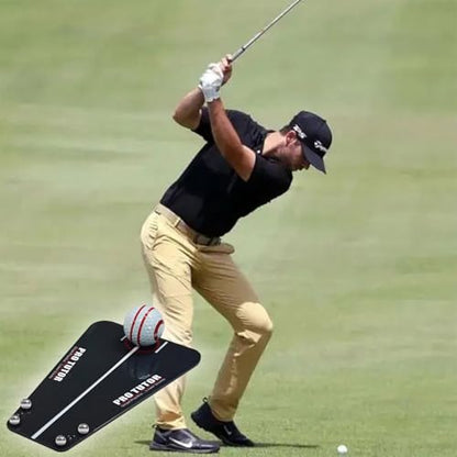 Portable Golfs Putting Tutor Indoor Simulation Track Swing Device Instructor Putter Trainer Practice Equipment Instructor Putter Trainer