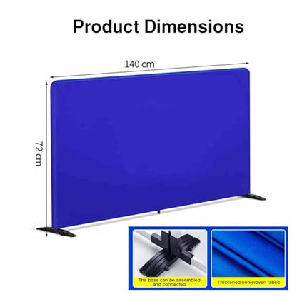 The Movable Ping Pong Ball Baffle,Portable Ping Pong Baffle, Foldable Field Fence Surround Block, Reusable Fabric with Galvanized Steel Frame, Easy to Install，（Blue，4 Pieces） - color: Blue, size: 4 pieces