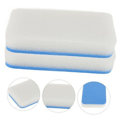 Totority 2pcs Table Tennis Racket Cleaning Brush Sponge Racket Cleaner Paddle Wipe Tool Portable