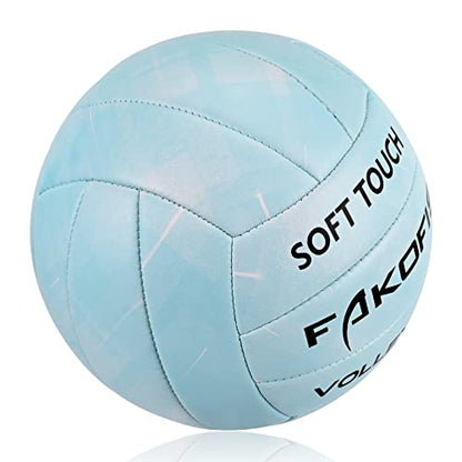 Volleyball Official Size 5, Indoor Outdoor Soft Volleyballs for Kids Youth Adult Elder Play Games (Best Gift for)