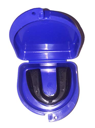 Decorated Mouthguard Retainer Mouth Guard Case - Young Love - color: Blue