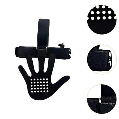 Basketball Training Gear Headgear Blocking Guard Mask Dribbling Training Tool Anti Interference Adjustable Material Suitable for Team