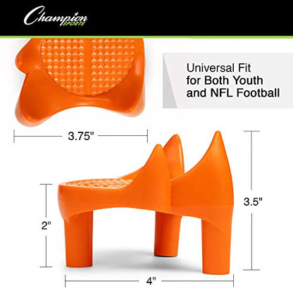 Champion Sports Football Kicking Tee – Heavy-Duty Kickoff Tee in Multiple Styles & Sizes