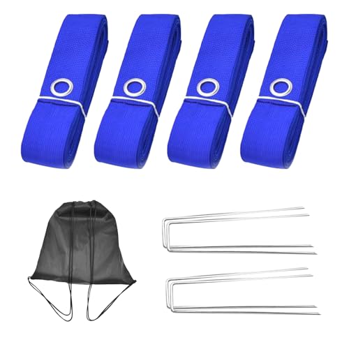 Coastal Game Lines – Portable Volleyball Marking, Outdoor Sports Kit | Easy Setup Net Boundaries, Beach Court Accessories for Lawn Backyard Activities During Summer Family Gatherings