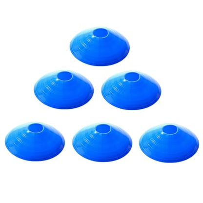 16 Pcs Football Training Disc Cone Marker Set, Multi-Color Plastic Soccer Training Spot Markers for Agility Drills and Field Practice