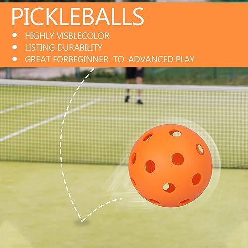 6 Pack Sports Outdoor Pickleballs - 40 Pickleball Balls - USA Pickleball Balls (USAPA) Approved - Official US Open Ball - color: Mixed, style: 6 - Pack