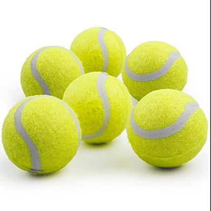 ALL FOR PAWS Dog Tennis Balls for Dogs, Great for Mini Ball Launcher, 6 Pack 2 Inch Tennis Balls - size: 2 Inch