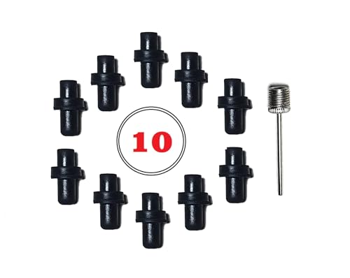 ICE Club Shop Soccer Ball Valve Replacement Sport Ball Inflation Valve Kit(10 Pieces), Basketball Valve Replacement Valves,Volleyball,for Basketball, Football,Sports Ball Leak Repair Kit