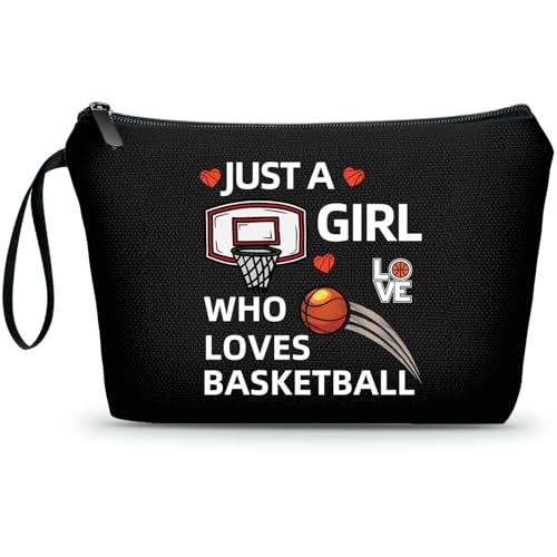 Basketball Accessories Purse Makeup Bags for Women Girls Teenage Girl Stuff Basketball Coach Gifts Woman Gifts for Birthday - color: basketball-H