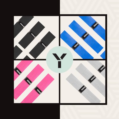 Pickle Grips Pickleball Paddle Grip Tape - Overgrip Grip Wrap for Pickleball Racket - Moisture Wicking Paddle Grip Wrap (2 Pack) - color: Blue