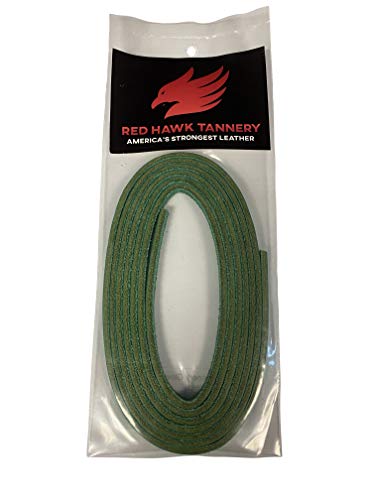 Glove Lace 3/16”x72” Baseball Glove Lace Pack - Glove Relacing - color: Kelly Green