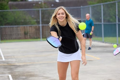 Pickleball Trainer, Pickleball Rebounder for Solo Training Anywhere, Durable, Portable, Easy Set Up