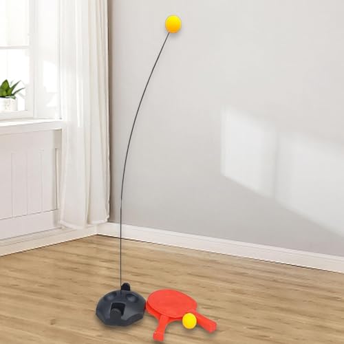 Table Tennis Self Training Improve Hand Eye Coordination Self Workout Pong Balls