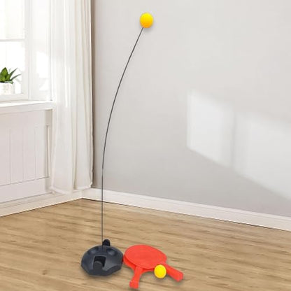 Table Tennis Self Training Improve Hand Eye Coordination Self Workout Pong Balls