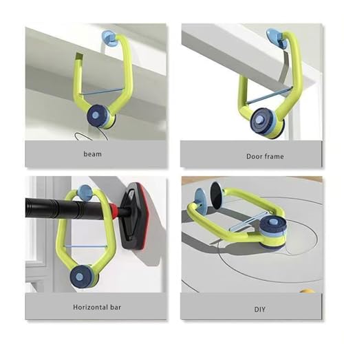 Hanging Table Tennis Trainer Set Door Ping Pong Game for Kids with Racket & Ball Adjustable Set