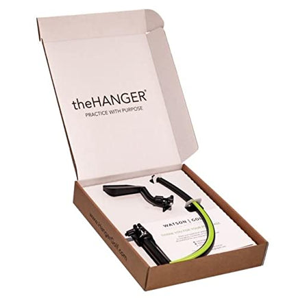 WATSON | GOLF theHANGER™ Official Golf Training Aid, Golf Swing Aid Helps Golfers Achieve Clubface Control to Eliminate Hooks and Slices (Made in The USA)