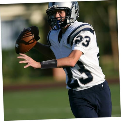 Football Tactical Wristband M Black, Ergonomic Quarterback Play Wristband, Soft Training Armband for Youth Football and Baseball Sports
