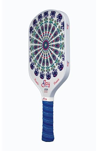 4Joy Pickleball Paddle Premio Series - Thermoformed Premium T700 Carbon Fiber Pickleball Paddless - Professional Pickleball Rackets for Women & Men - 16mm Honeycomb Core - USAP Approved - style: Fitz