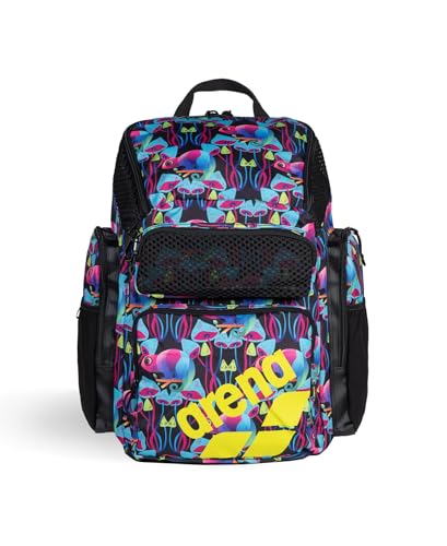 ARENA One Go Backpack Swimmer Athlete Daypack Large Size Equipment Swim Bag - color: Arena Multi Chameleon