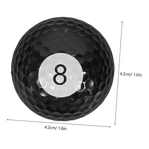 UKCOCO Golf Practice Balls Rubber Training Balls for Golfers Sports Design Resistant to Wear and Impact for Driving Range and Skill Improvement Random Color
