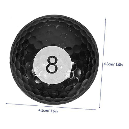UKCOCO Golf Practice Balls Rubber Training Balls for Golfers Sports Design Resistant to Wear and Impact for Driving Range and Skill Improvement Random Color
