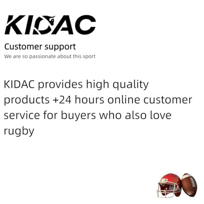 Kidac 6/9 Size Football Training Equipment Youth– Fun Sports & Outdoors Toy,Football Practice,Throwing Machine,MVP Skills Game,6pcs Accessories