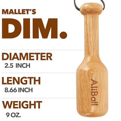 AliBall Baseball Glove Mallet, Real One Piece Solid Construction Heavy Ball Mallet for Baseball Quick Create A Ball Shaped Pocket Softball Glove Mallet - color: B