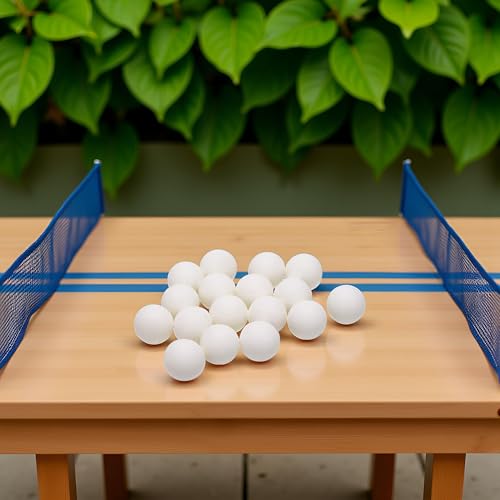 3 Pcs White Table Tennis Sports Balls Ping Pong Ball Club Match Balls High Elasticity Table Tennis Outdoor Sport Accessories 40mm Durability Gam