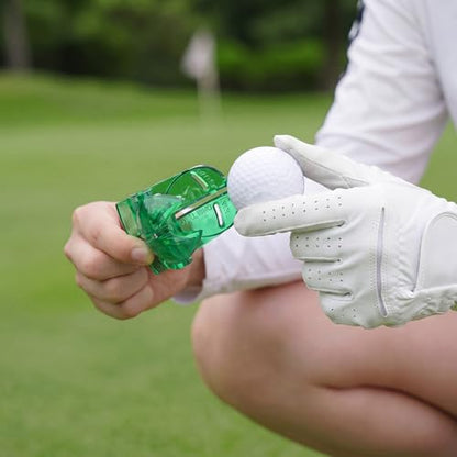 Outus 2 Pack Golf Ball Line Marker Tool Marking Putting Alignment Tool Golf Ball Liner Drawing Marker for Men and Women