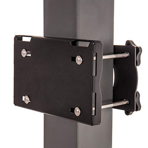Silverback Junior Youth 33" Basketball Hoop with Lock ‘n Rock Mounting Technology Mounts to Round and Vertical Poles, Black (B8410W)