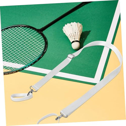 Garneck Tennis Net Straps Adjustable Height Portable Accessories for Driveway Sports Training for Tennis and Badminton Practice Sessions