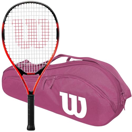 Wilson Pro Staff Precision Jr Tennis Racquet Bundled w a Tennis Bag or Backpack