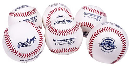 Rawlings | Cal Ripken Baseballs | Competition Grade | RCAL1 | Youth/14U | Multiple Count Options - style: Box of 6