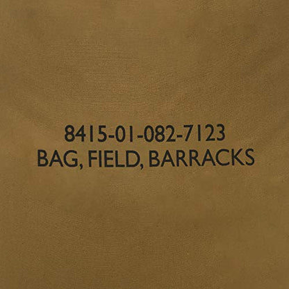 Rothco Canvas Barracks Bag – Rugged Multi-Functional Gym Travel Laundry Drawstring Sack - color: Coyote Brown, size: 30" x 40"