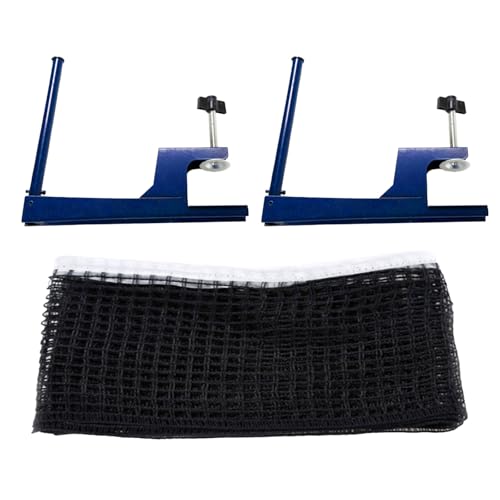 PingPong Meshes Net Clip Screw on Clamp Table Tennis and Post Set for Indoor Outdoor Enduring Folding Meshs Clip Table Tennis Accessory - color: A