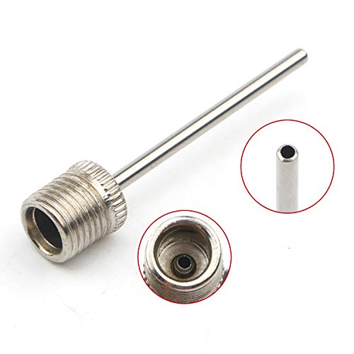 Basketball Pump Needle, Inflate Pump Needle Adaptor for Soccer Rugby Football Volleyball Ball, Inflatable Air Pump Needle Replacement, Pack of 50