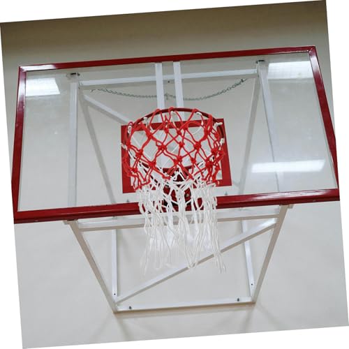 Kisangel 2pcs Heavy Duty Basketball Net Replacement and Moisture-Resistant Basketball Frame Net Easy to Install for Indoor and Outdoor Use